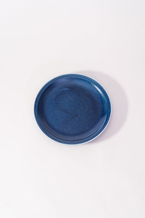 Mino Ware Colored Rim Plate Medium