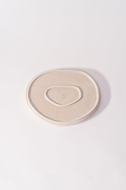 Mino Ware Stackable Distorted Plate Medium