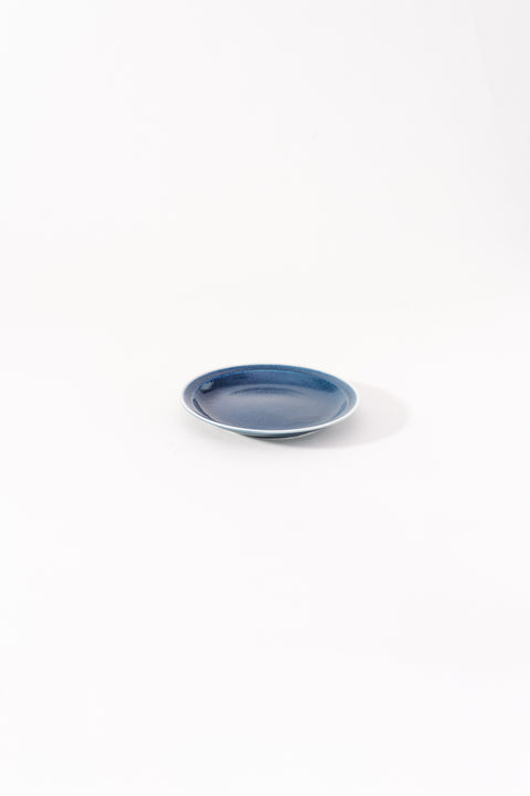 Mino Ware Colored Rim Plate Small