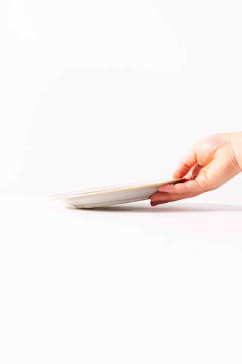 Flower Petal Rim Plate