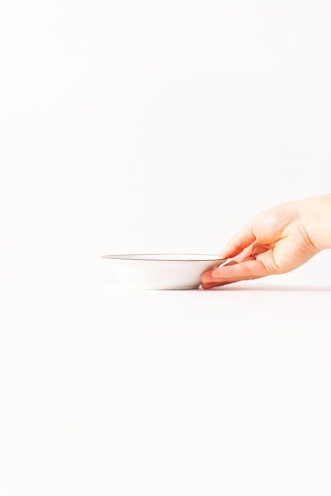 Mino Ware Colored Rim Bowl Small