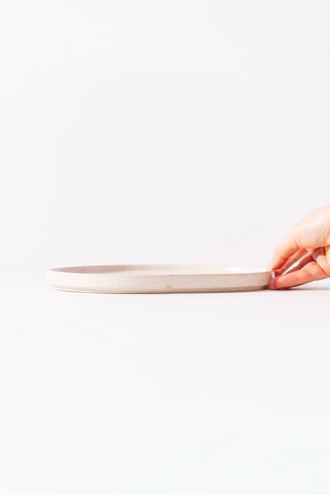 Mino Ware Stackable Distorted Plate Medium