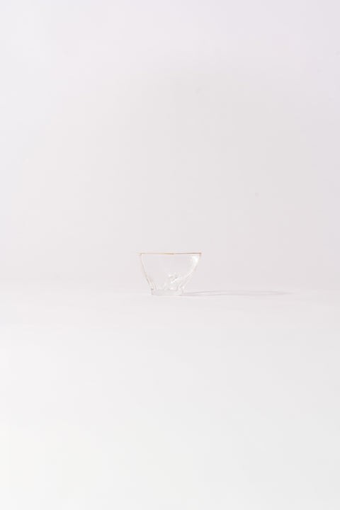 Gold Line Glass Bowl Small B