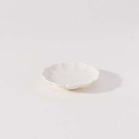 Mino Ware Mini Plate Chrysanthemum