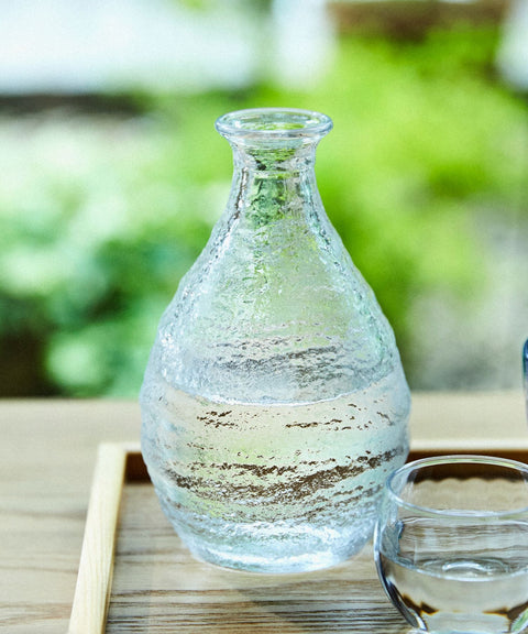 Glass Sake Carafe made in Japan