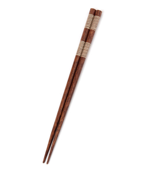 Octagon Striped Wood Chopsticks