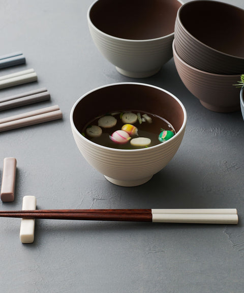 Smoky Colored Japanese Wood Chopsticks