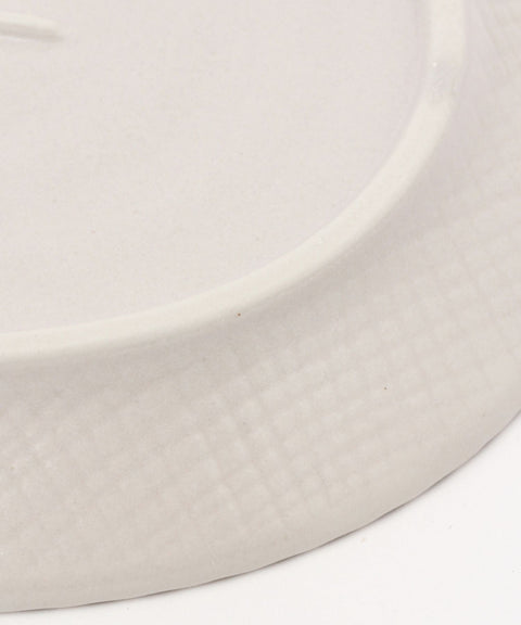 Kachosen Oval Platter With Folding-Fan Pattern Small