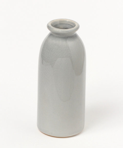 Ceramic Milk Bottle Vase