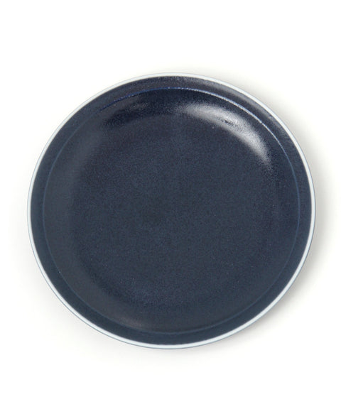 Mino Ware Colored Rim Plate Medium