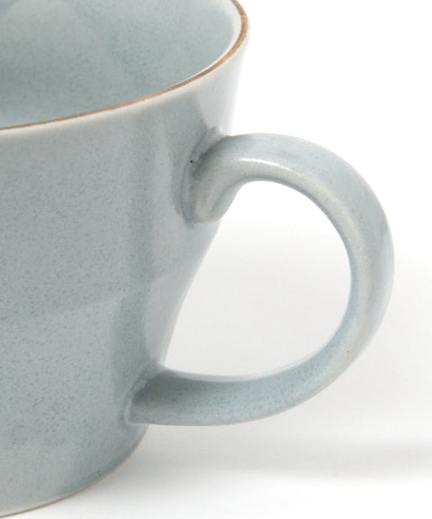 Mino Ware Colored Rim Wide Mug