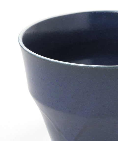 Mino Ware Colored Rim Wide Mug