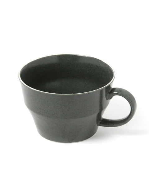 Mino Ware Colored Rim Wide Mug