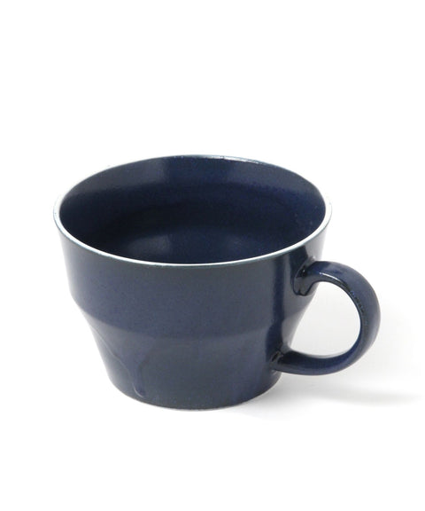 Mino Ware Colored Rim Wide Mug