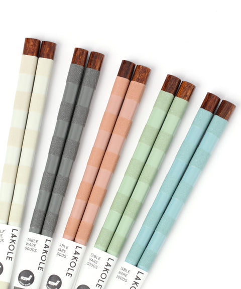 Japanese Wood Chopsticks In 5 Colors