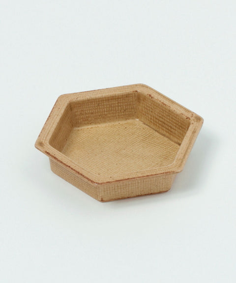 Kayame Pattern Hexagon Plate Small