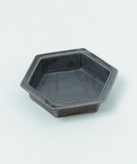 Kayame Pattern Hexagon Plate Small