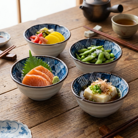 Sometsuke Indigo Glazed Small Bowl