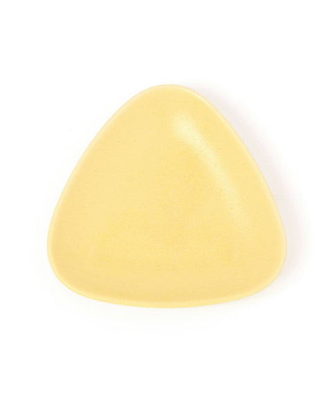 Mino Ware "Obanzai" Mini Plate Yellow