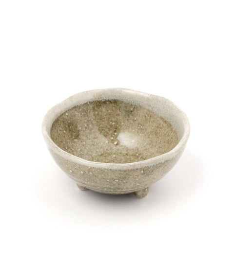 Mino Ware 3 Footed Mini Bowl