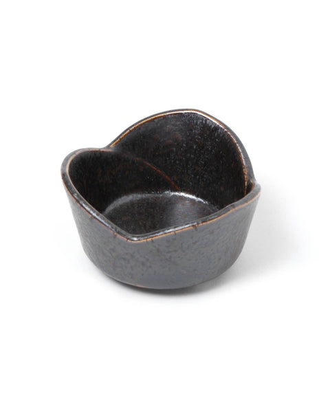 Mino Ware 3 Petal Flower Mini Bowl