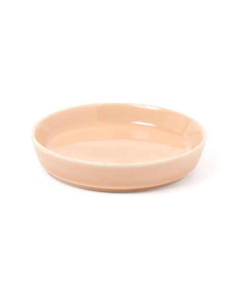 Mino Ware "Obanzai" Mini Plate Gloss Peach