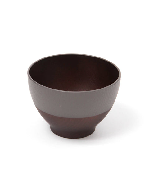 Smoky-Resin Soup Bowls Smoky Black