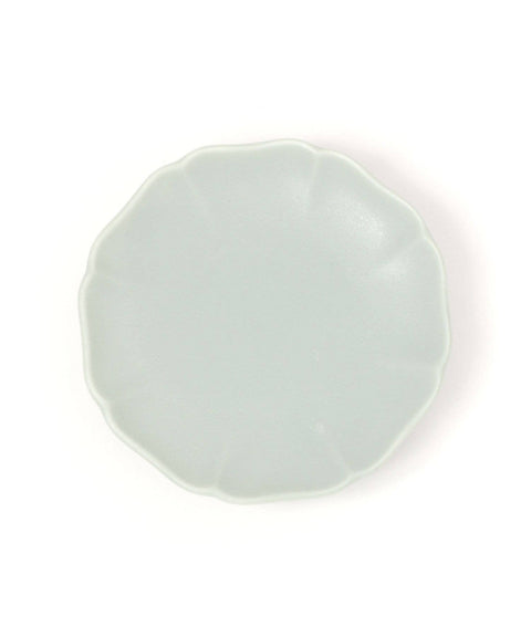 Mino Ware "Obanzai" Mini Plate Matte Blue