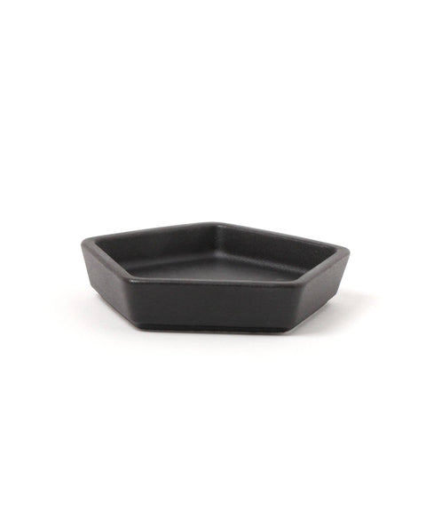 Mino Ware "Obanzai" Mini Plate Black