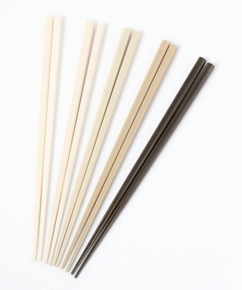 Japanese Bamboo Chopsticks 5 Pairs Set